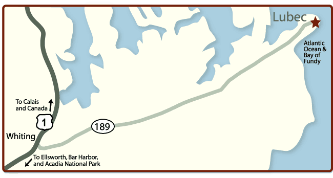 Maps of the Lubec region.