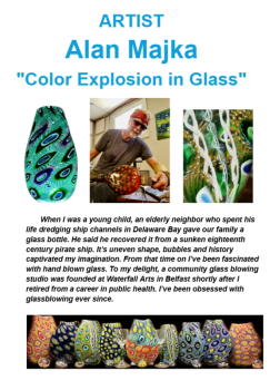 Alan Majka "Color Explosion in Glass"