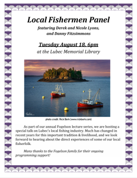 Local Fishermen Panel
