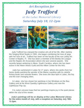 Art Reception and Show at the Library