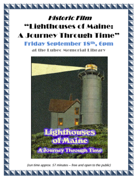 Historic Film "Lighthouses of Maine: A Journey Through Time"