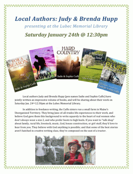 Local authors Judy & Brenda Hupp