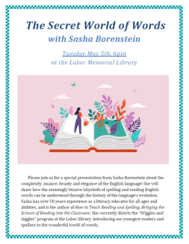 The Secret World of Words with Sasha Borenstein